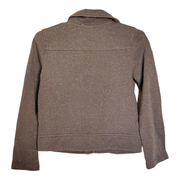 BK02 * Circo Girls Sparkle Full Zip Jacket Gray Size 4T - Picture 3 of 6